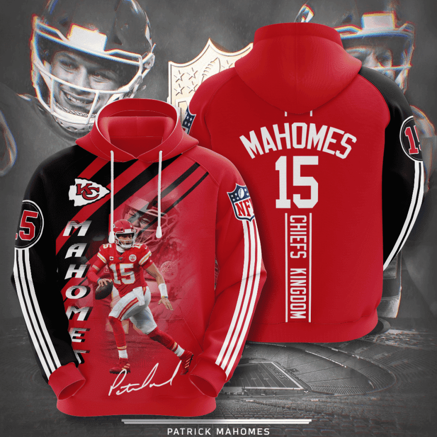 Kansas City Chiefs Patrick Mahomes II 3D All Over Print Hoodie & Zip Hoodie