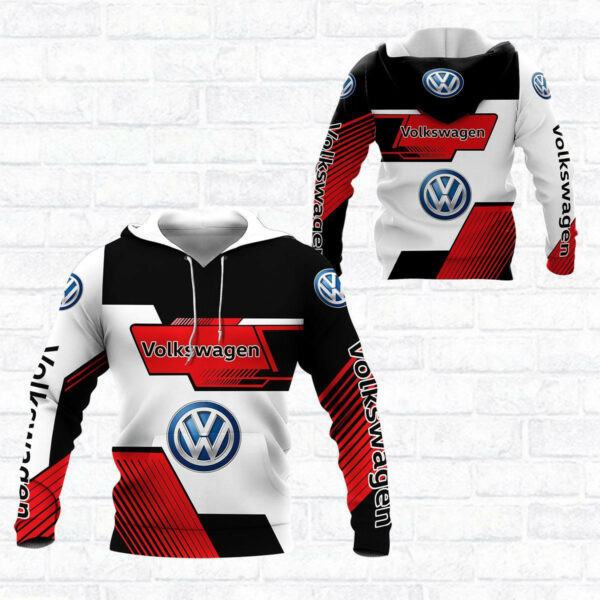 Volkswagen Shirt 681, 3d Hoodie Zip Hoodie 2542