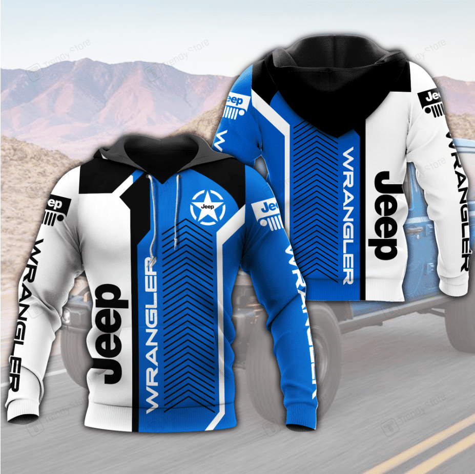 Jeep Love Gift, Jeep Wrangler Ver22 All Over Print Hoodie, Zip Hoodie