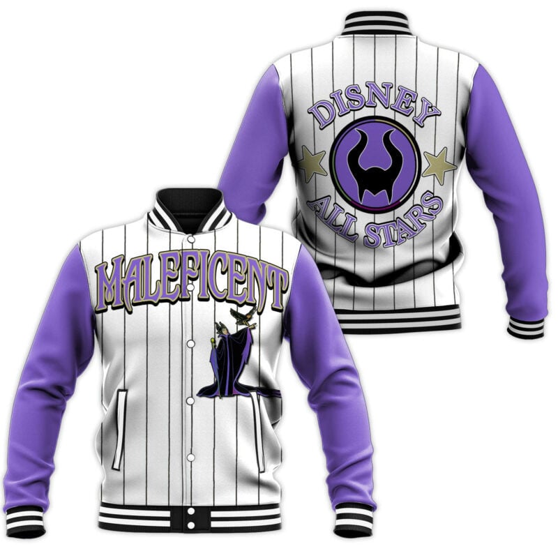 Maleficent All Stars Baseball Jacket