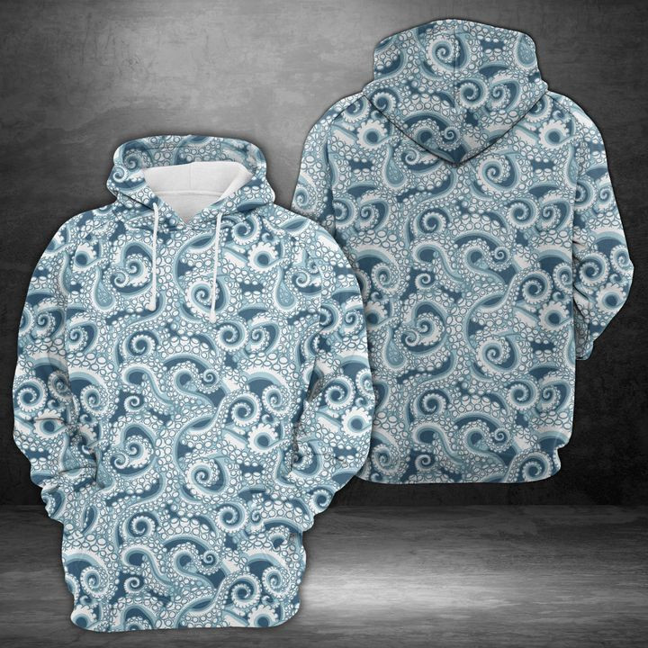Octopus Tentacles 3D All Over Print Hoodie & Zip Hoodie