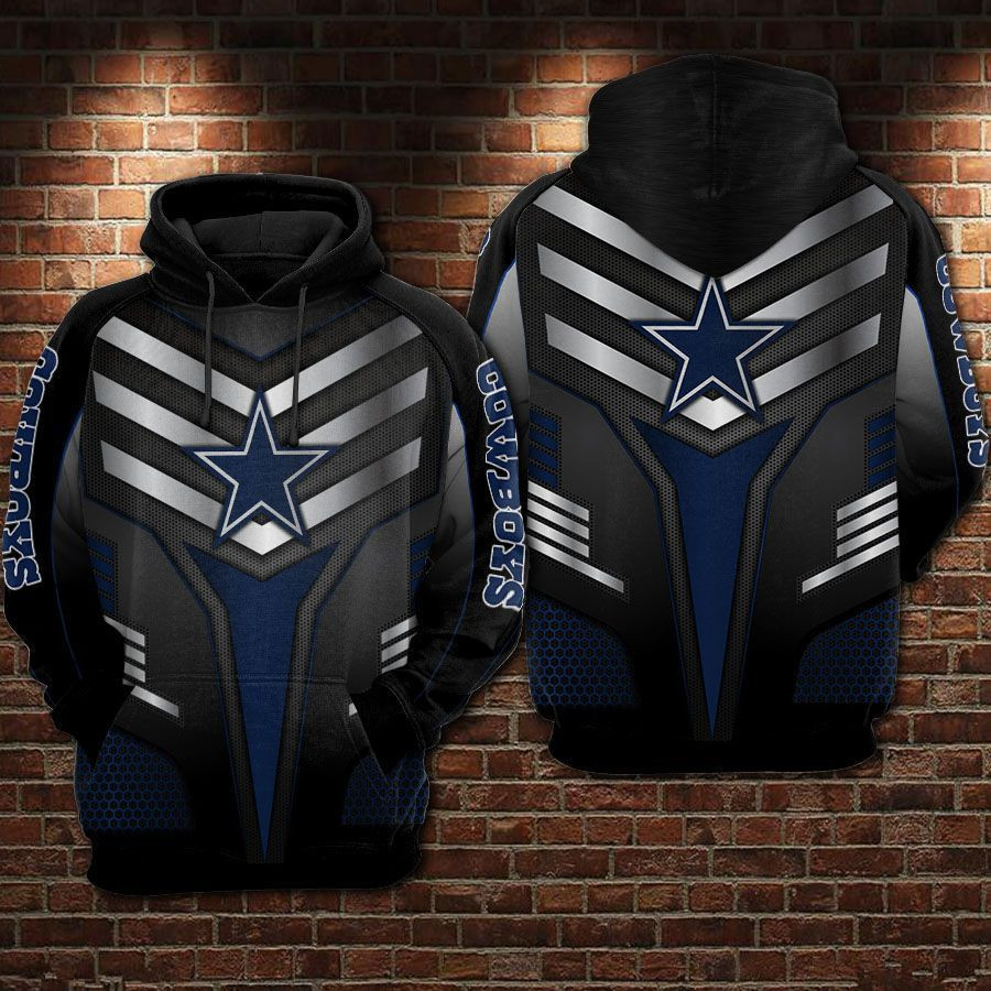Cowboys Football Limited Captain 3D All Over Print Hoodie & Zip Hoodie