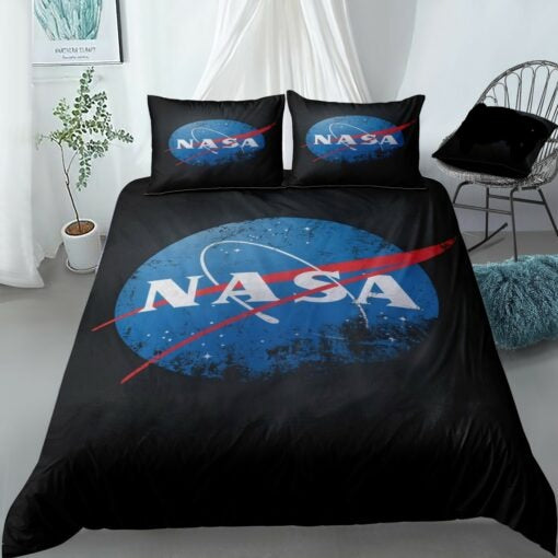 NASA Bedding Set NASA Symbol Graphic Duvet Covers
