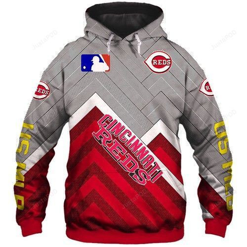Cincinnati Reds 3D All Over Print Hoodie & Zip Hoodie