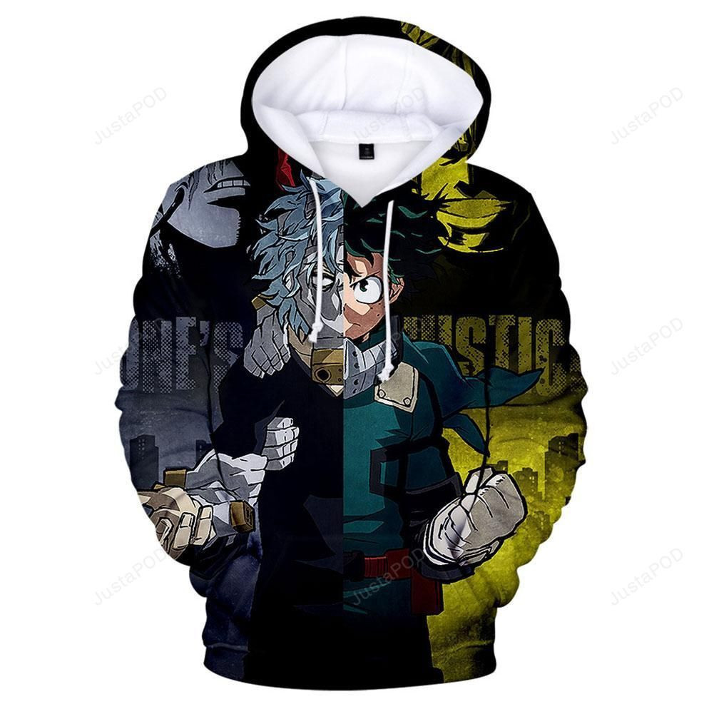 Unisex My Hero Academia 3D All Over Print Hoodie & Zip Hoodie