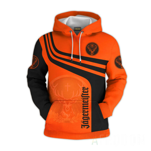 Jagermeister Pullover And Zip Hoodie, Gift For Fan 3d All Over Print Shirt Hoodie 949