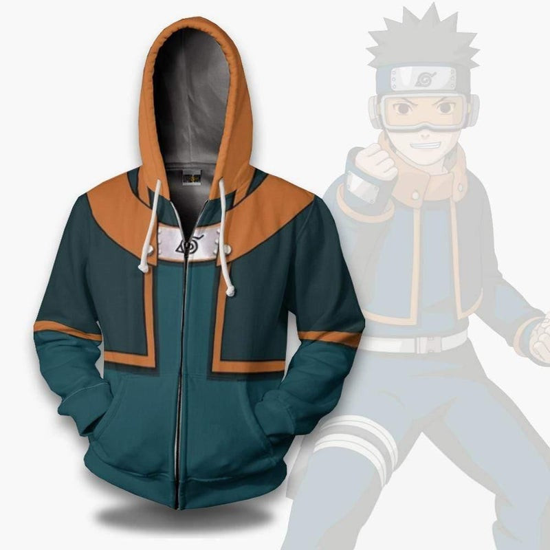 Obito Gennin 3D All Over Print Hoodie & Zip Hoodie
