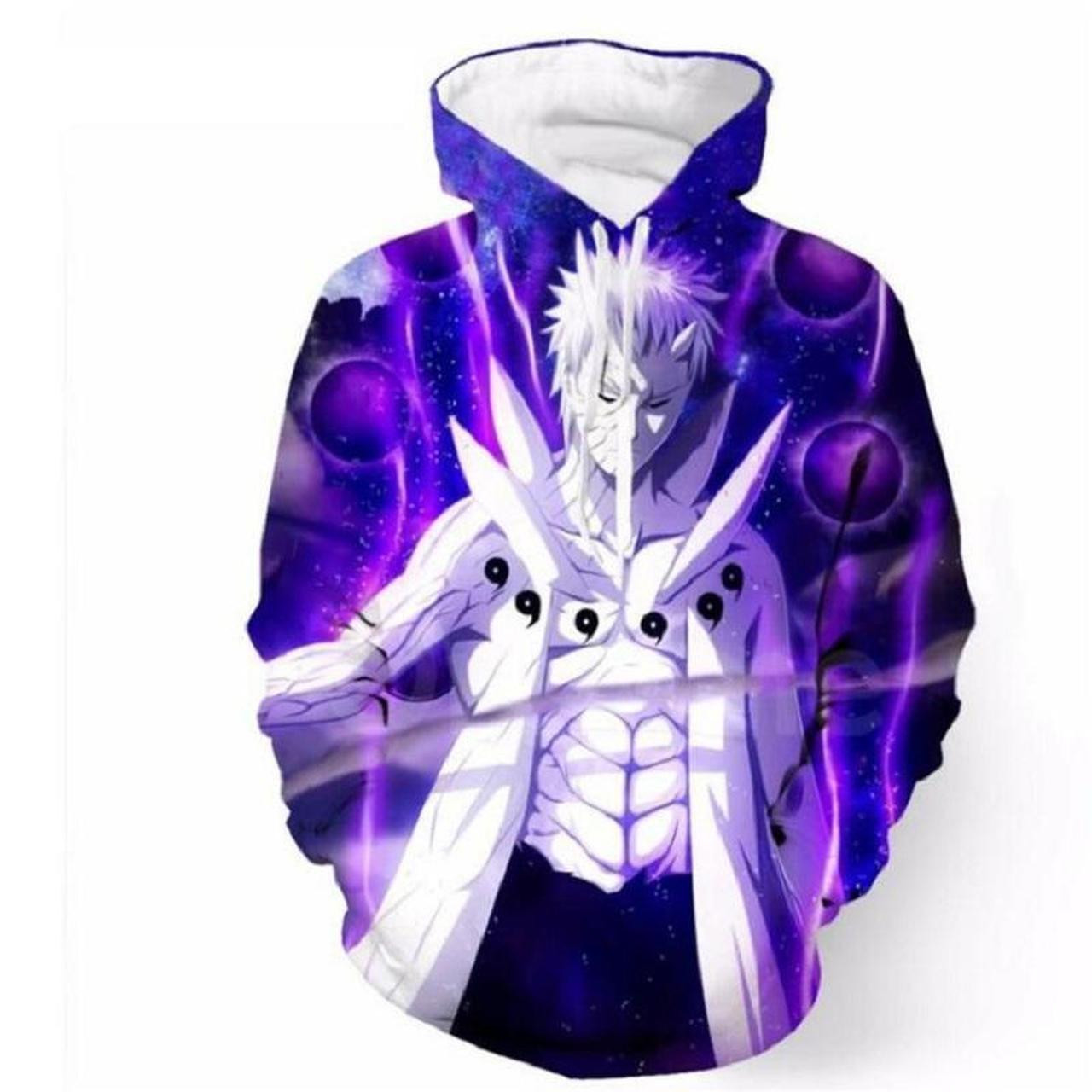 Naruto Uchiha Obito 3D All Over Print Hoodie & Zip Hoodie