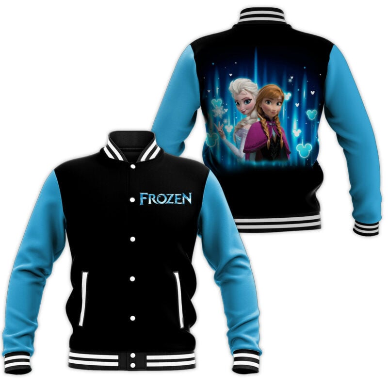 Frozen Elsa Anna Baseball Jacket