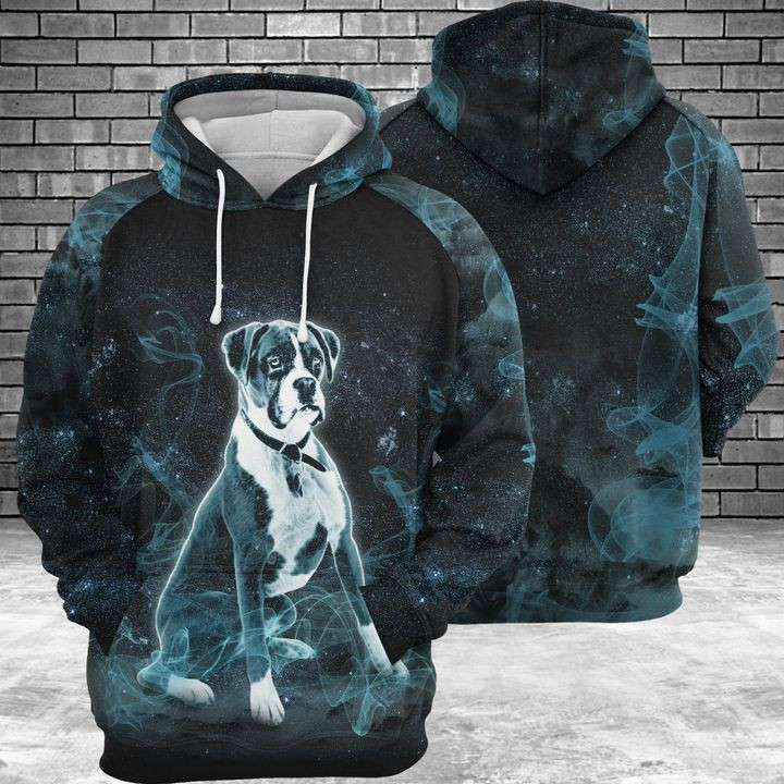 Boxer Galaxy 3D All Over Print Hoodie & Zip Hoodie