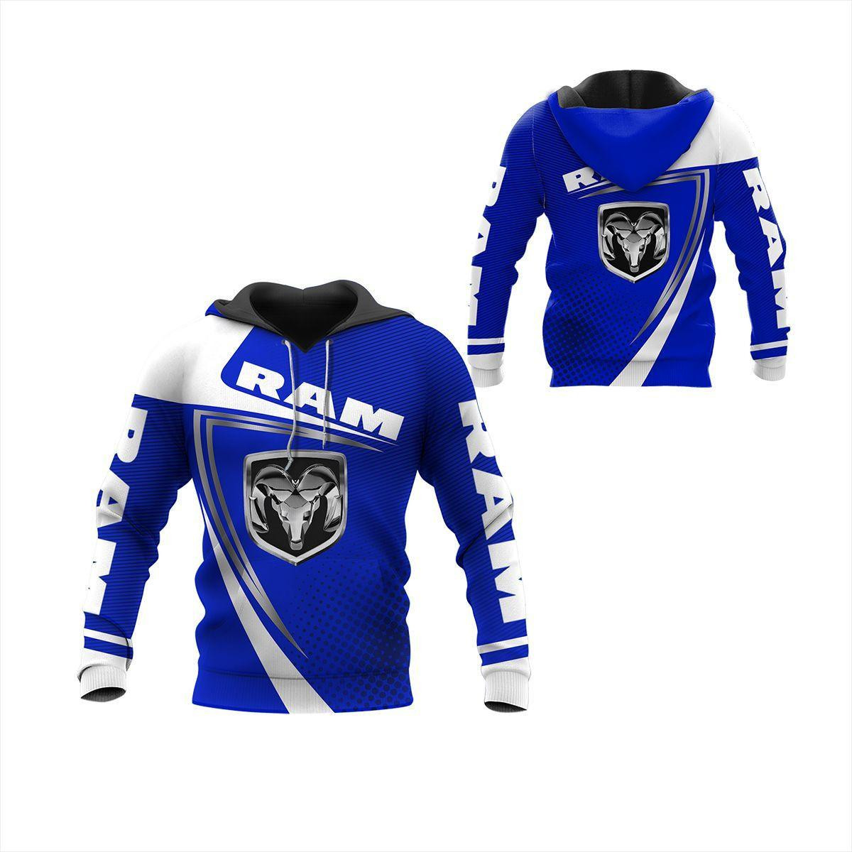 Dodge Ram Shirt 111, 3d Hoodie Zip Hoodie