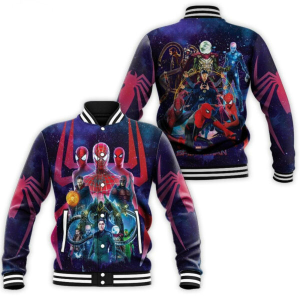 Spider Man No Way Home Gift For Spider Man Fans Baseball Jacket 490