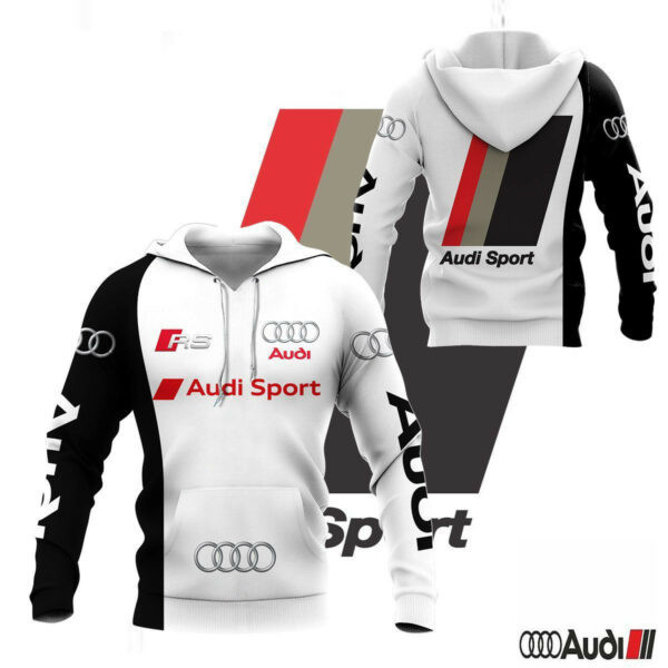 Audi Sport Luxury Car 8k333 3d Zip Hoodie Hoodie Ii0 50