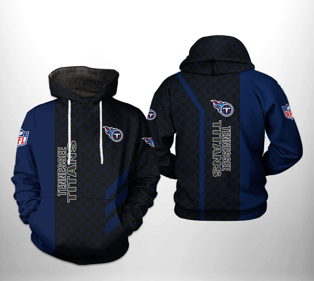 Tennessee Titans Team Pattern Mix 3D All Over Print Hoodie & Zip Hoodie