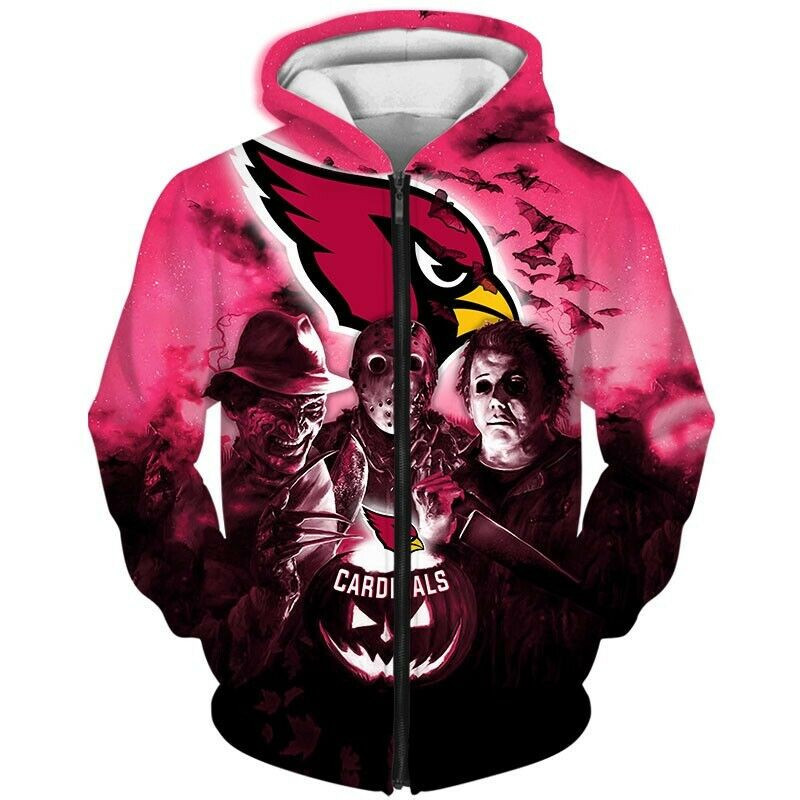 Arizona Cardinals Red Baseball Jacket