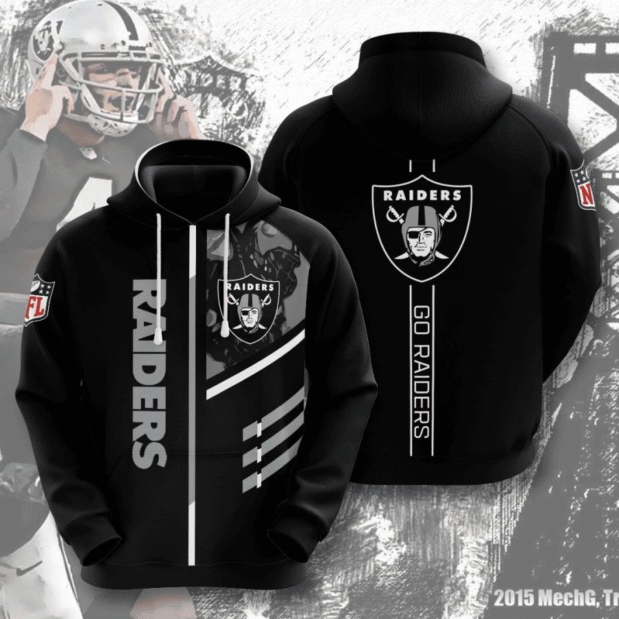 Las Vegas Raiders 3D All Over Print Hoodie & Zip Hoodie