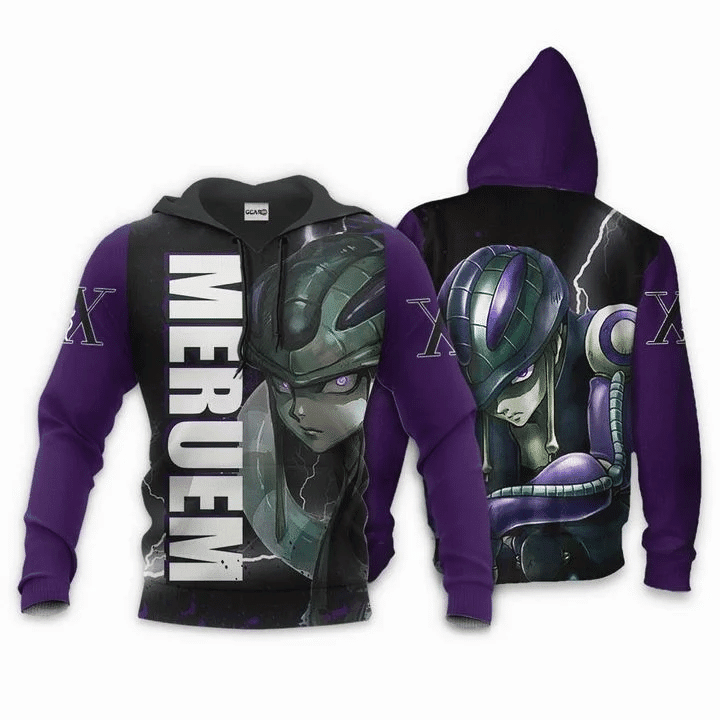 Meruem Hunter X Hunter 3d Hoodie Zip Hoodie