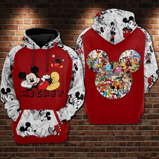 Mickey Lover 3D All Over Print Hoodie & Zip Hoodie