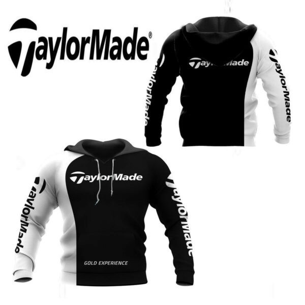 Taylormade Golf Shirt 131, 3d Hoodie Zip Hoodie 2631