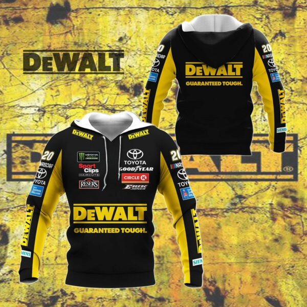 Dewalt Racing Team 7k688 Zip Hoodie Hoodie Ii0 1075
