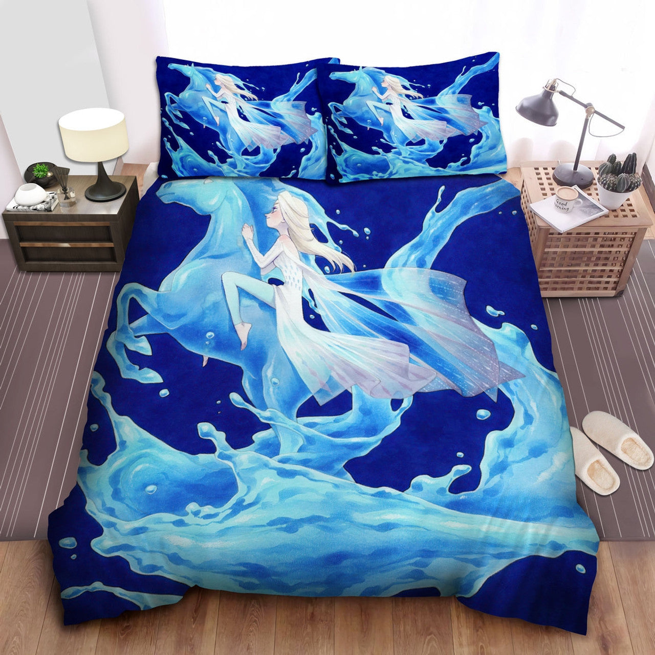 Frozen Bedding Set Frozen Elsa And The Water Element Duvet Covers