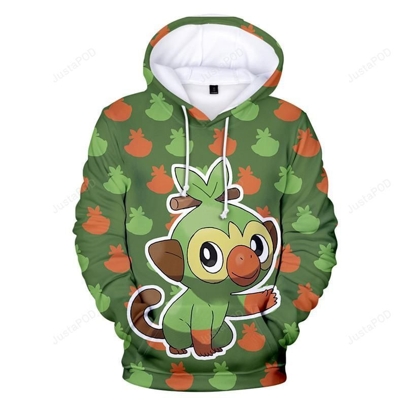 Youth Pokemon Sweatshirt 3D All Over Print Hoodie & Zip Hoodie