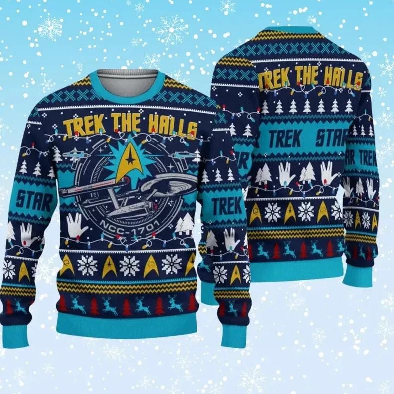 Star Trek Ugly Christmas Sweater