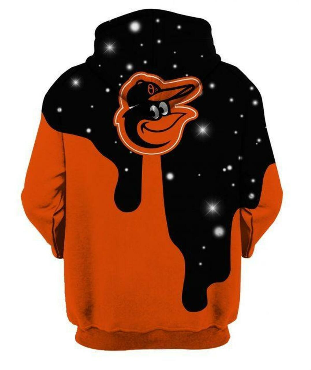 Baltimore Orioles Mlb Baseball 3D All Over Print Hoodie & Zip Hoodie