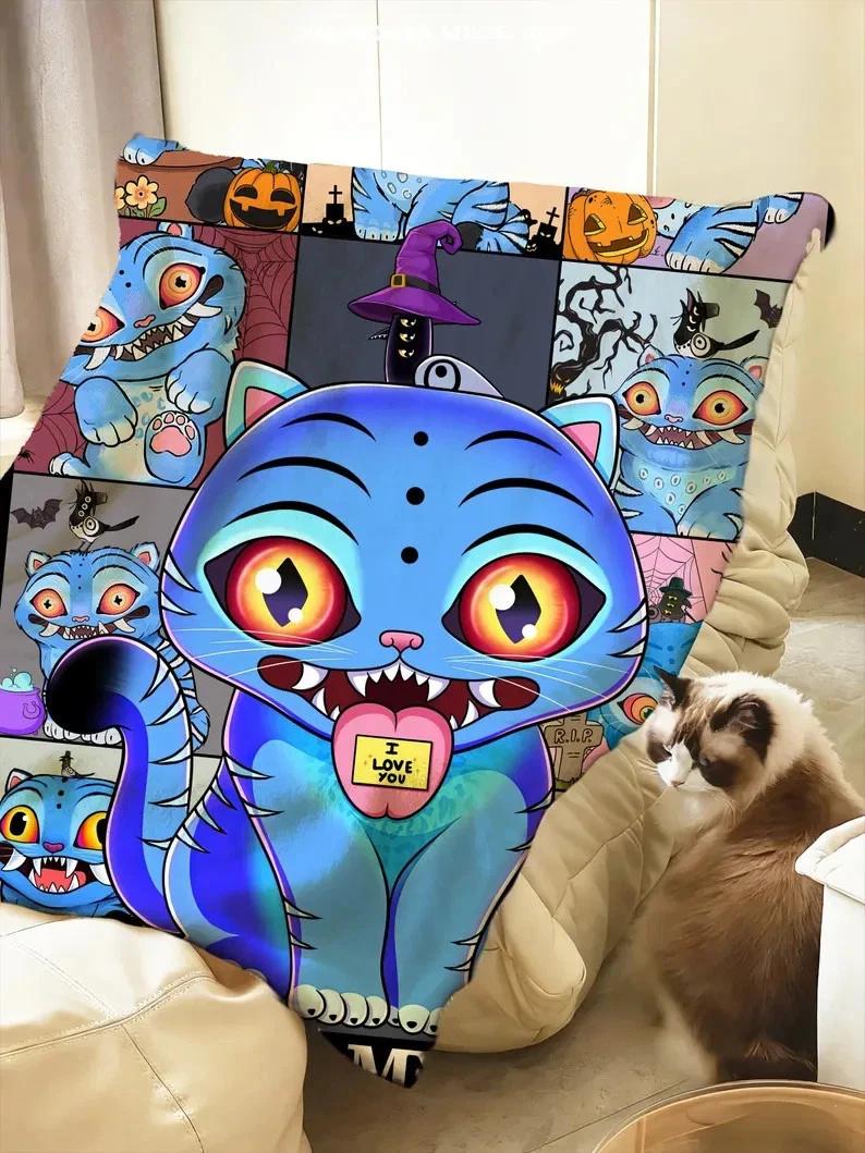 Cozy Tiger Fleece Sherpa Blanket