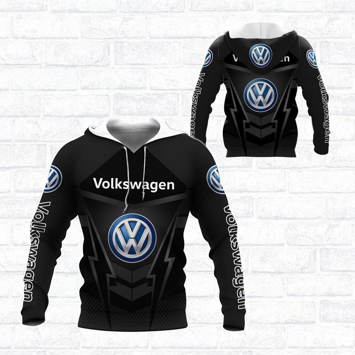 Volkswagen Shirt 456, 3d Hoodie Zip Hoodie