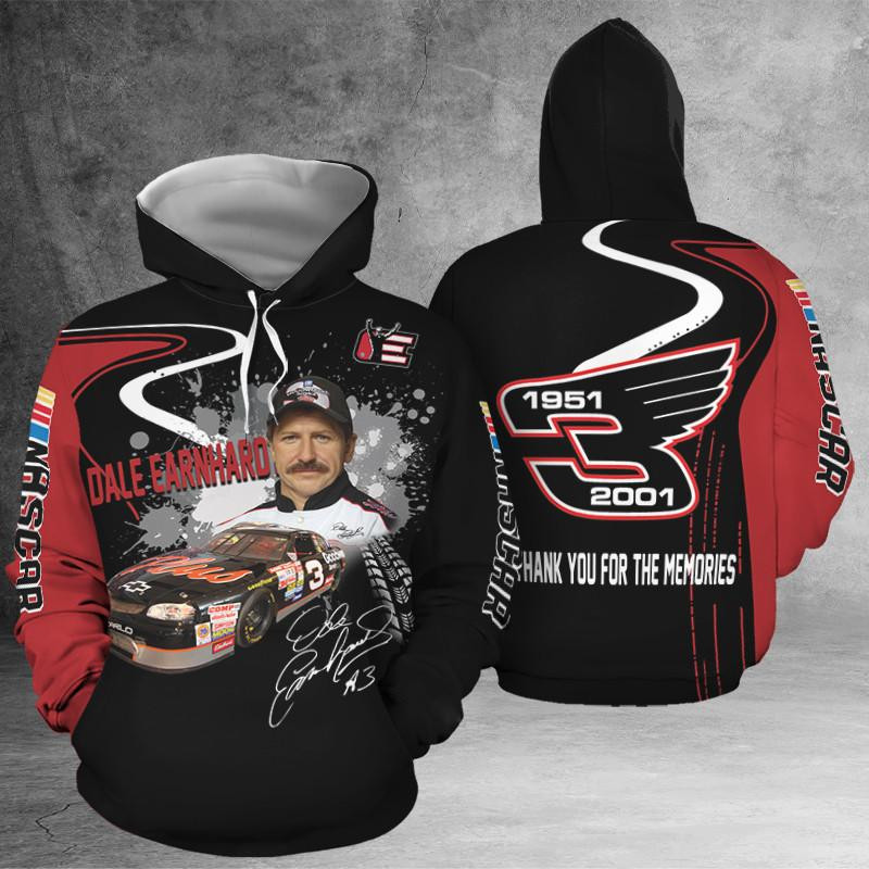 Dale Earnhart Nascar Memories Hoodie 510