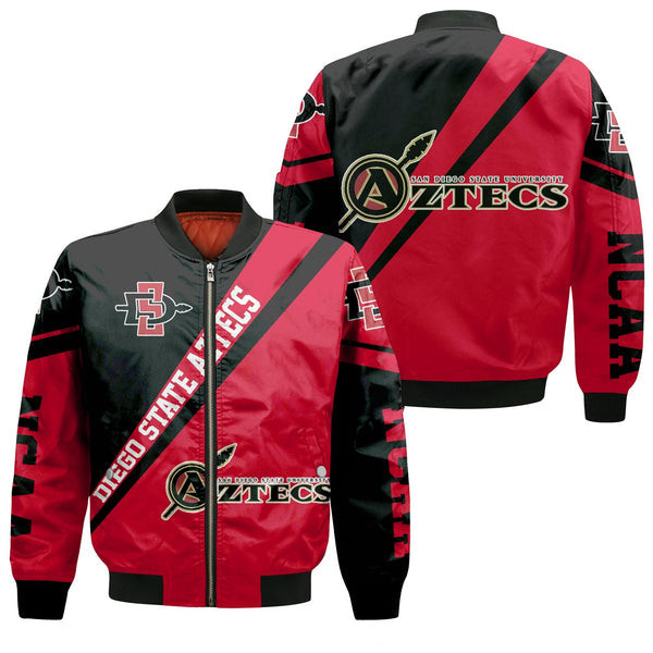 San Diego State Aztecs Cross Version Bomber Jacket