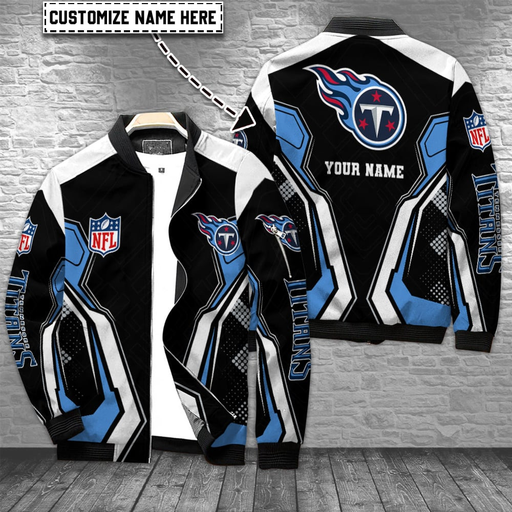 Tennessee Titans Personalized Bomber Jacket BGBBJ964