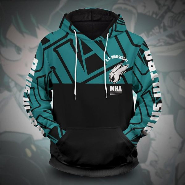 My Hero Academia Mha Midoriya Anime 2k617 Lover Gift ,my Hero Academia All Over Print 3d Hoodie 2763