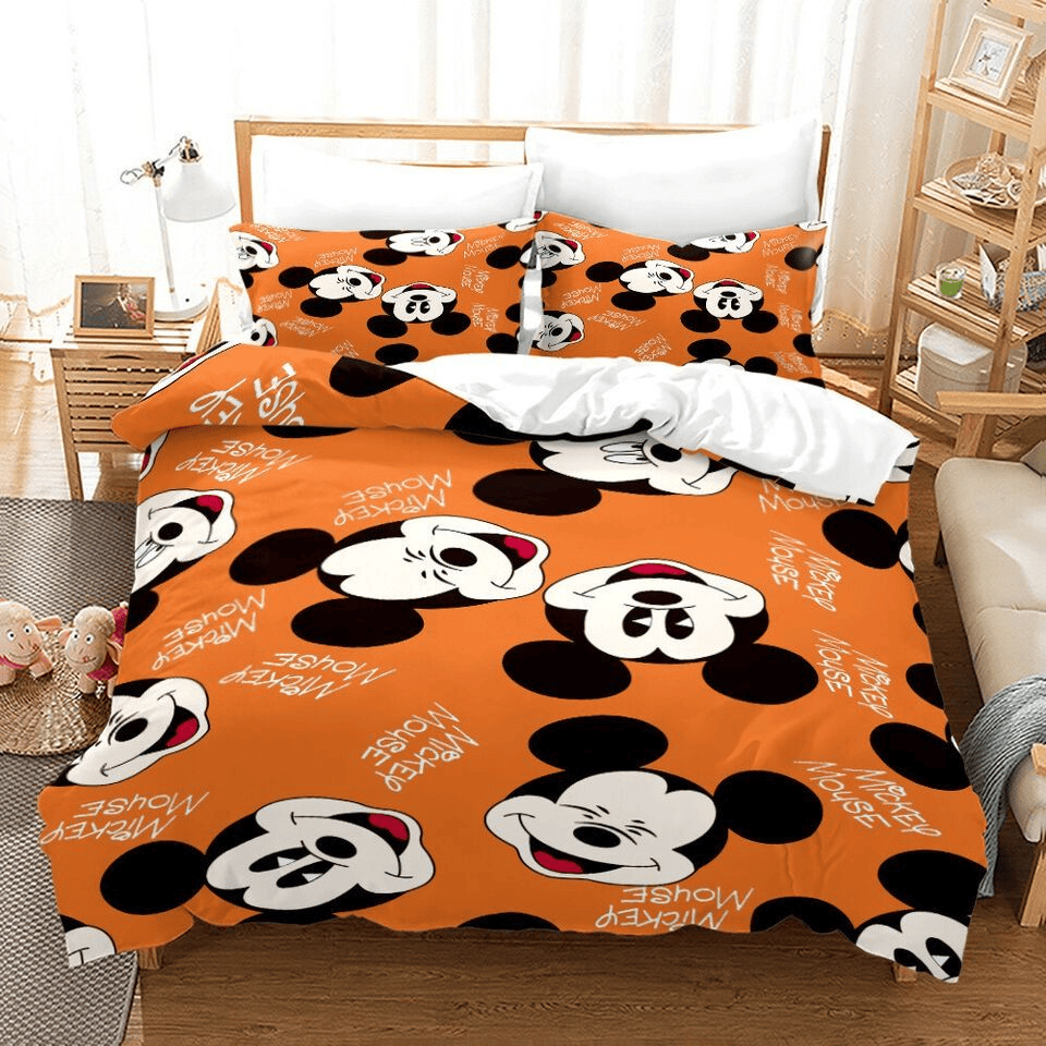 MM Bedding Set DN MM All Face Emotions Pattern Duvet Covers