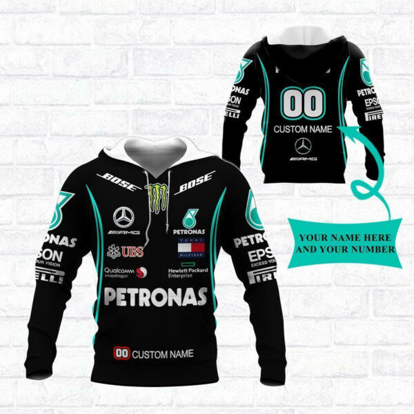 Custom Name Number Mercedes-benz F1 Shirt 915, 3d Hoodie Zip Hoodie 23