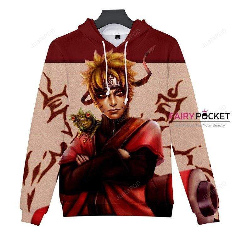 Naruto Uzumaki Naruto 3D All Over Print Hoodie & Zip Hoodie