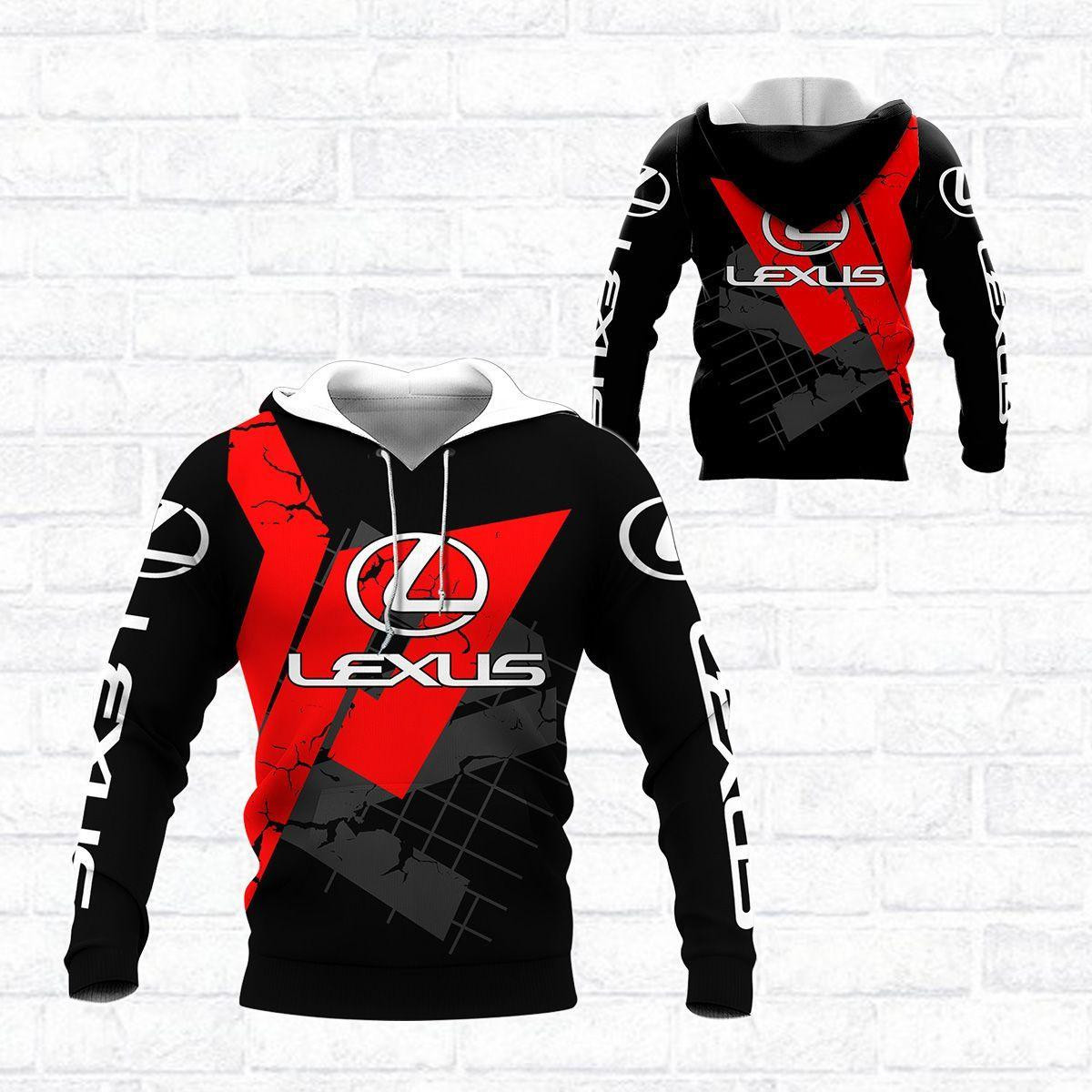 Lexus Shirt 482, 3d Hoodie Zip Hoodie