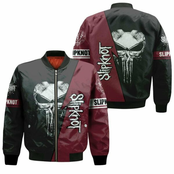 Slipknot Heavy Metal Band Skull For Fan 3d Bomber Jacket 273