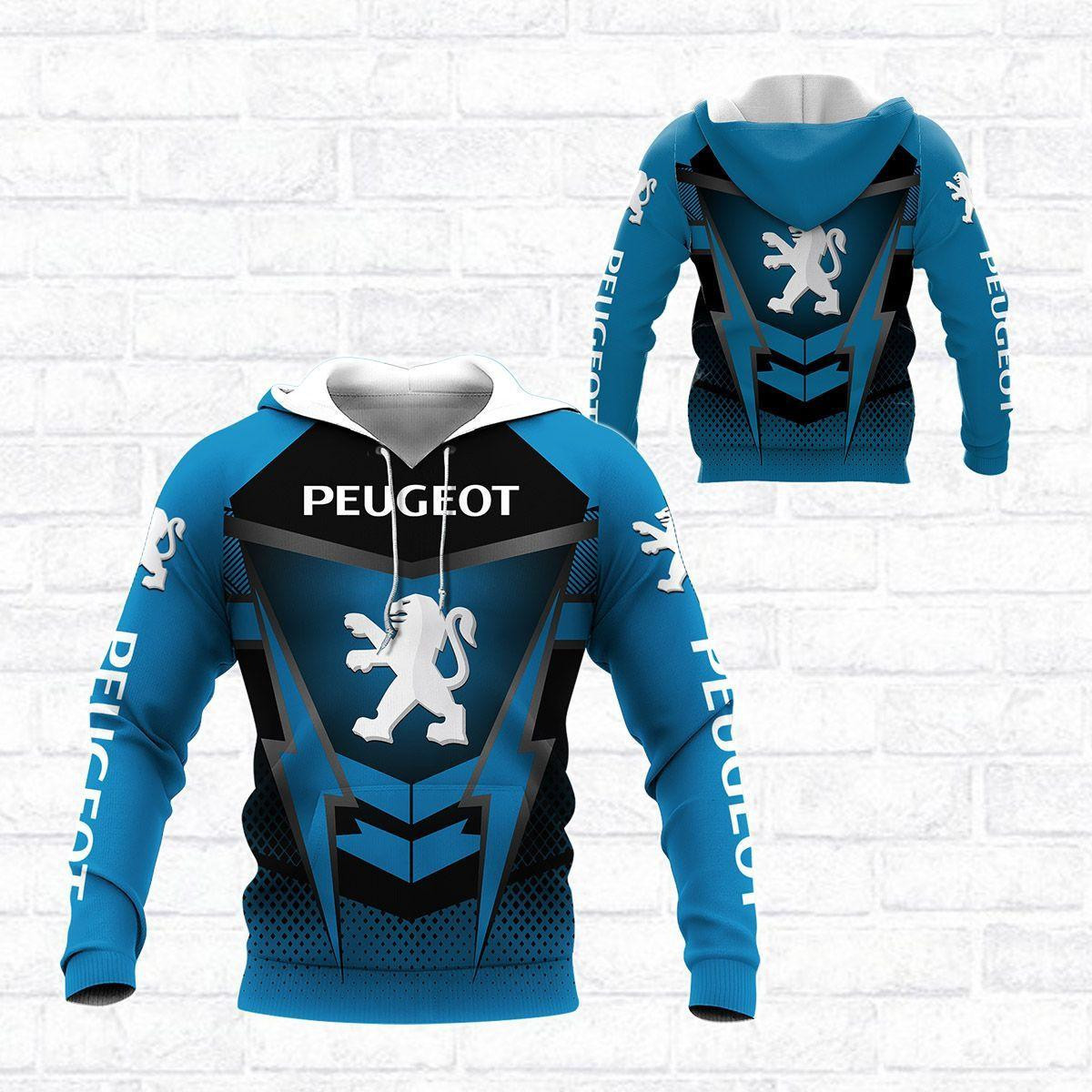 Peugeot Shirt 460,   3d Hoodie Zip Hoodie