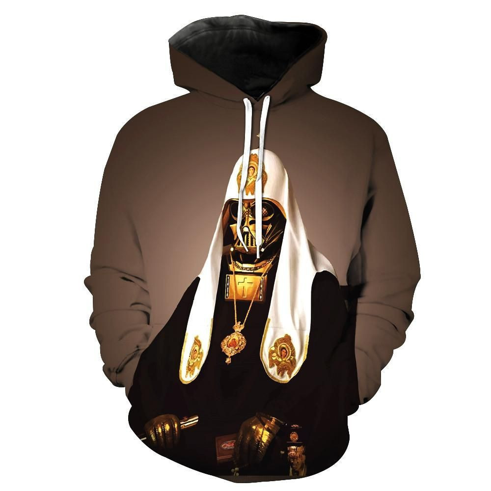 The Pope Star Wars 3D All Over Print Hoodie & Zip Hoodie