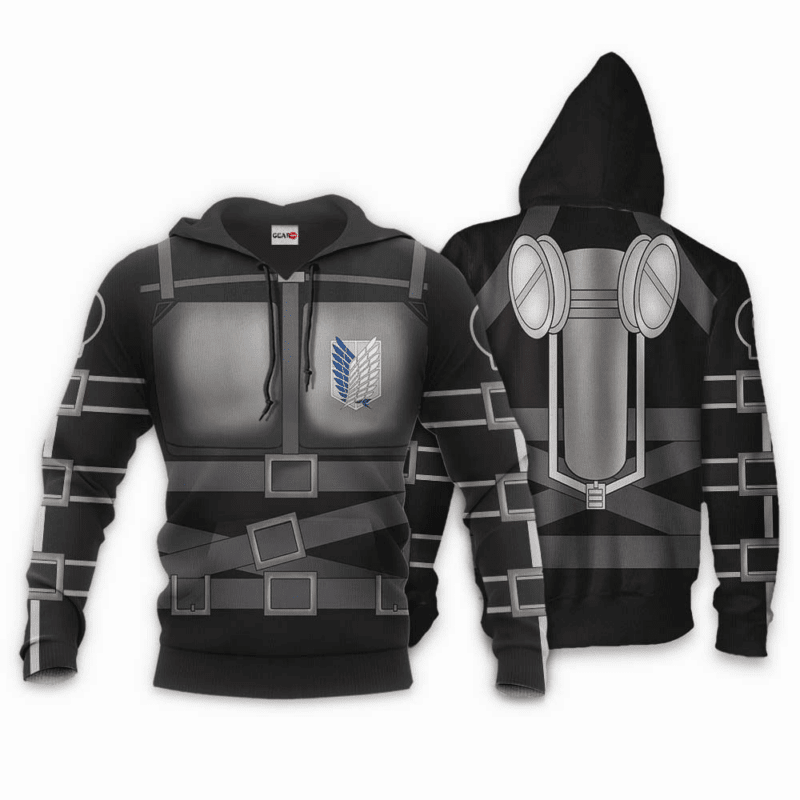 Attack On Titan Scout Final Season 3d Hoodie Zip Hoodie