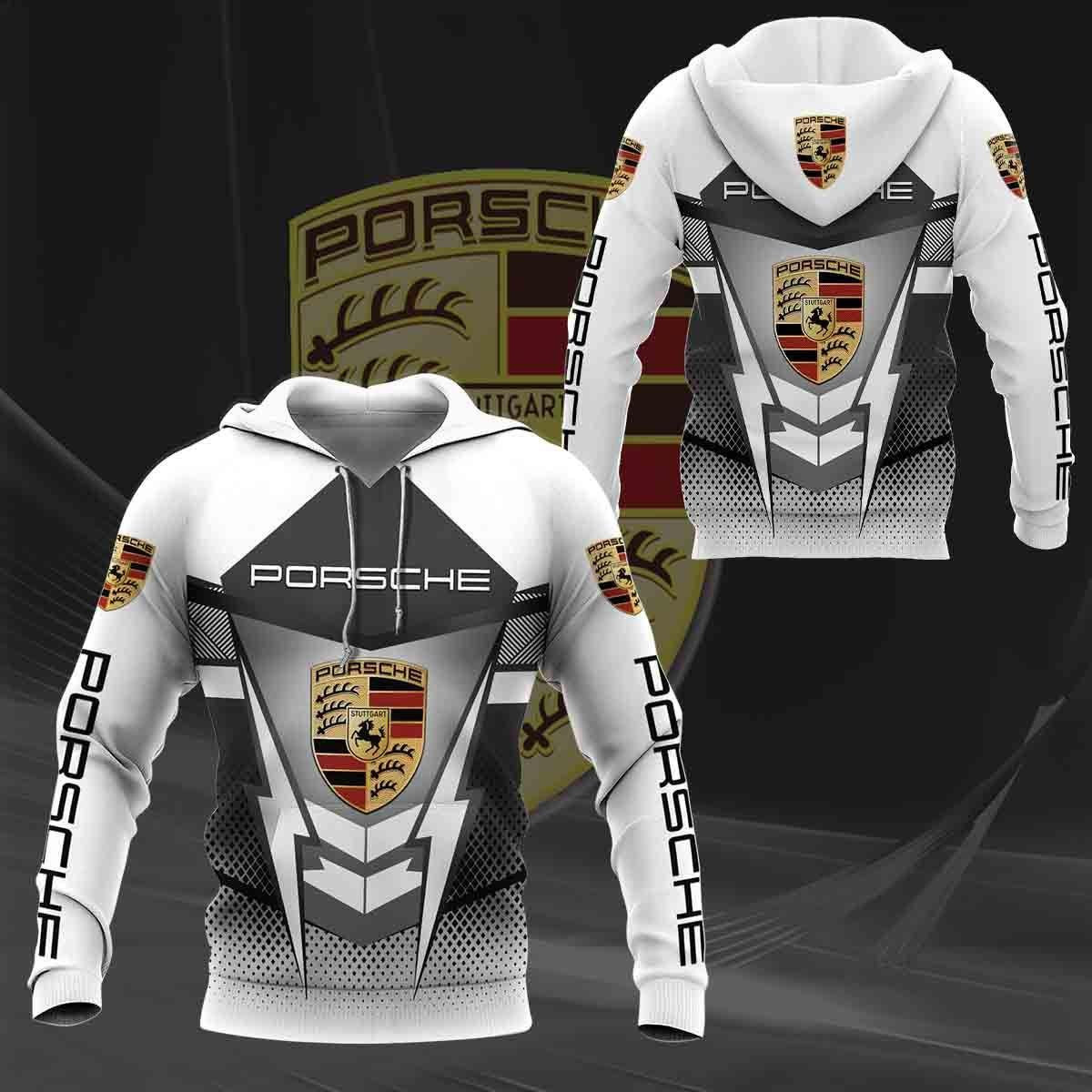 Porsche Shirt 285, 3d Hoodie Zip Hoodie
