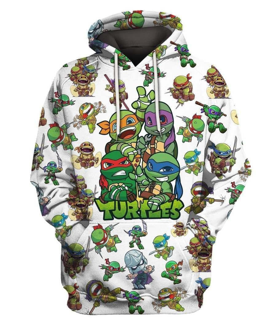 Teenage Mutant Ninja Turtles Shirt 80, 3d Hoodie Zip Hoodie