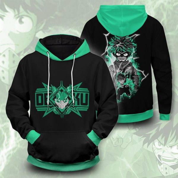 My Hero Academia Deku Anime 2k510 Lover Gift,my Hero Academia Deku All Over Print 3d Hoodie 1813