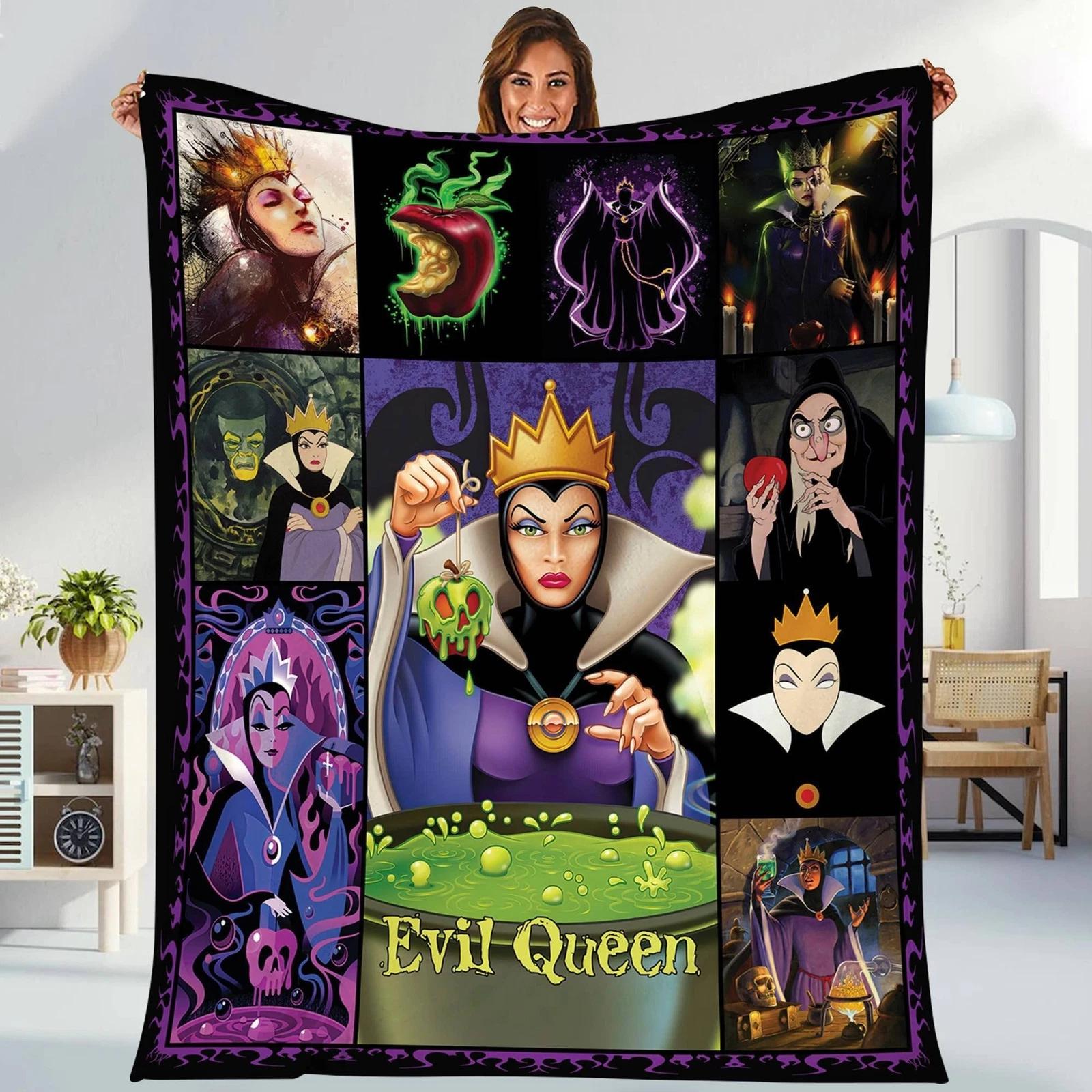 Evil Queen Villains Blanket Snow White And The Evil Queen Fleece Sherpa Blanket