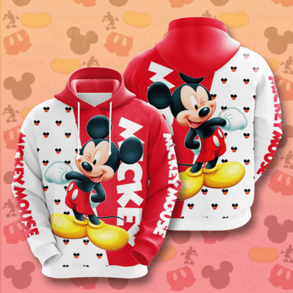 Mickey Mouse Hoodie, Mickey Mouse Gift For Fan Ver3, Aop Hoodie 2750