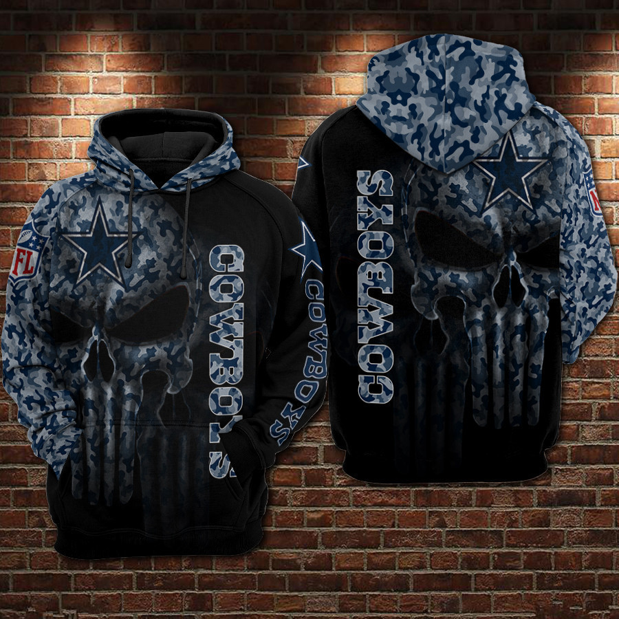 Cowboys 3D All Over Print Hoodie & Zip Hoodie