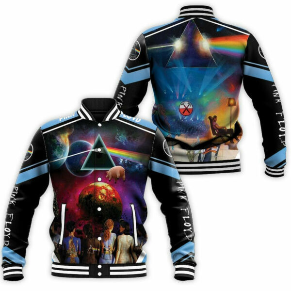 Pink Floyd Women Back Cover Music Band 6k646 Gift For Fan Baseball Jacket 501