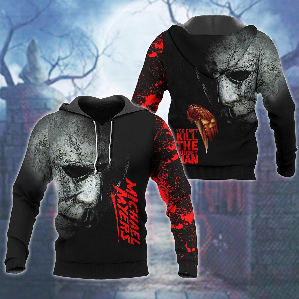 Michael Myers Hoodie And Zip Hoodie 2, Gift For Fan 3d All Over Print Shirt Hoodie